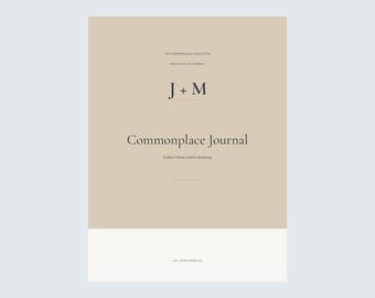 Commonplace Journal PDF / Diario digitale con collegamenti ipertestuali / Goodnotes e Supernote