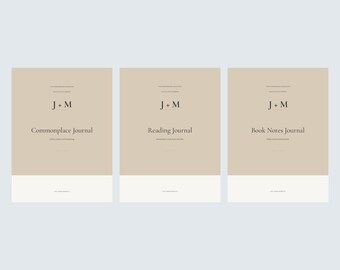Pacchetto Rituali di Lettura / 3 Diari Digitali con Collegamenti Ipertestuali / PDF per Goodnotes e Supernote