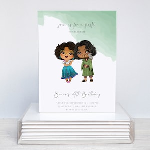 Encanto Birthday Invitation, Encanto Birthday, Minimalist Modern Encanto, Modern Kids Birthday, Digital Invitation,