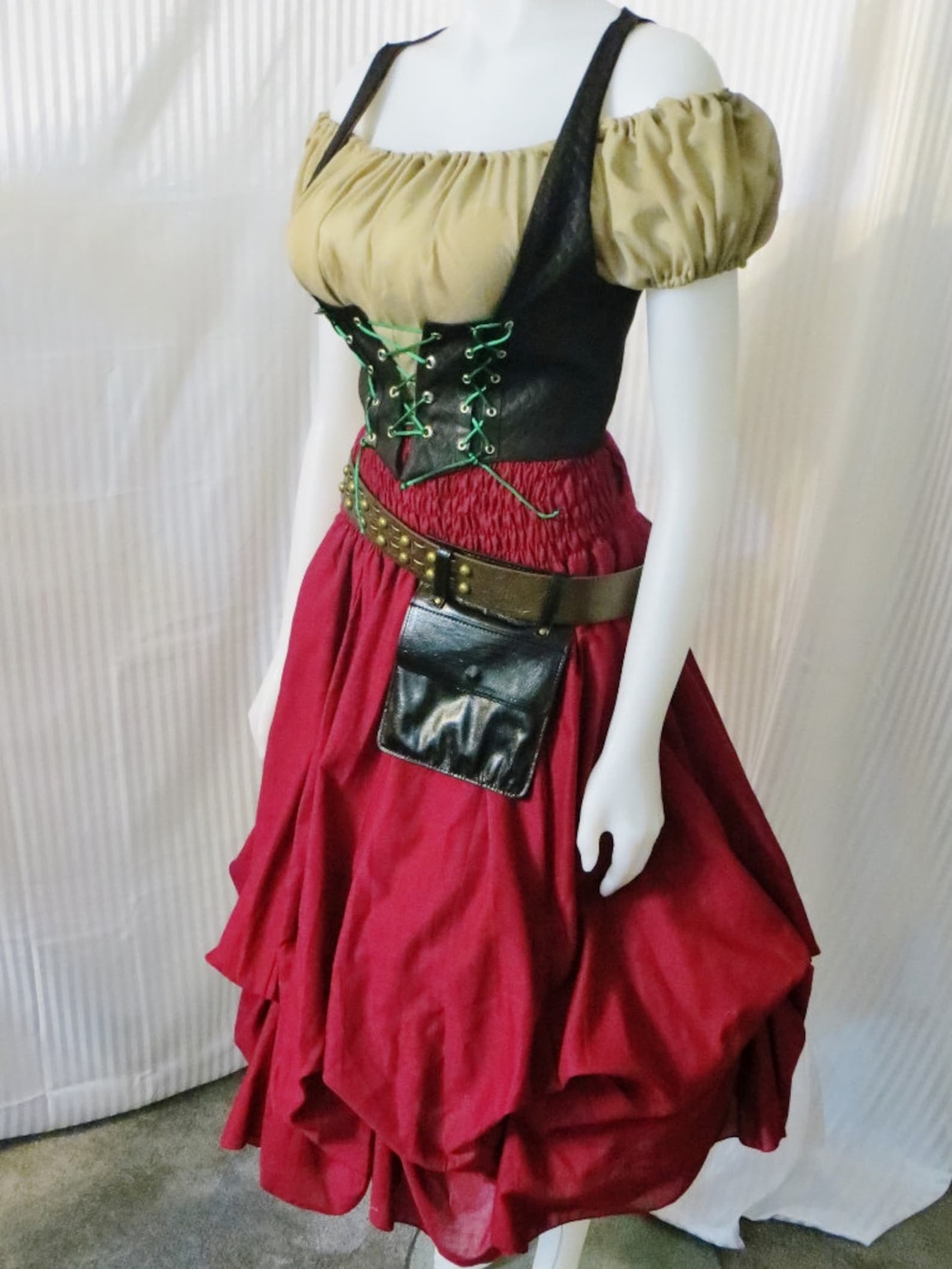 Renaissance Gypsy/Wench Costume Made to YOUR Measurements on Etsy