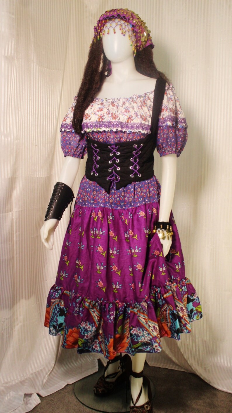 Renaissance Gypsy Dancer/ Fortune Teller Costume Made to YOUR Etsy