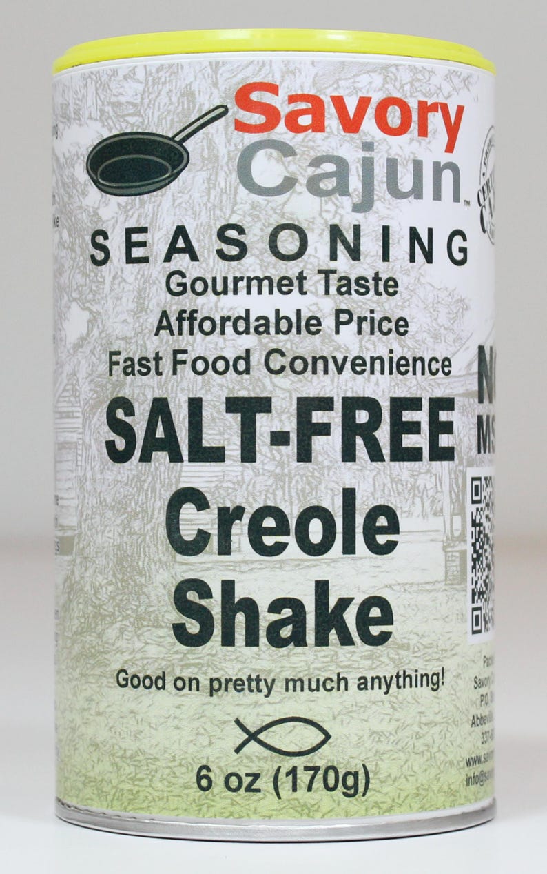 Cajun Seasoning Salt Free image 1
