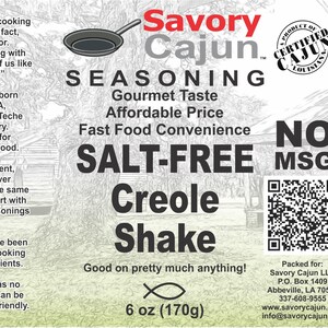 Cajun Seasoning Salt Free image 2