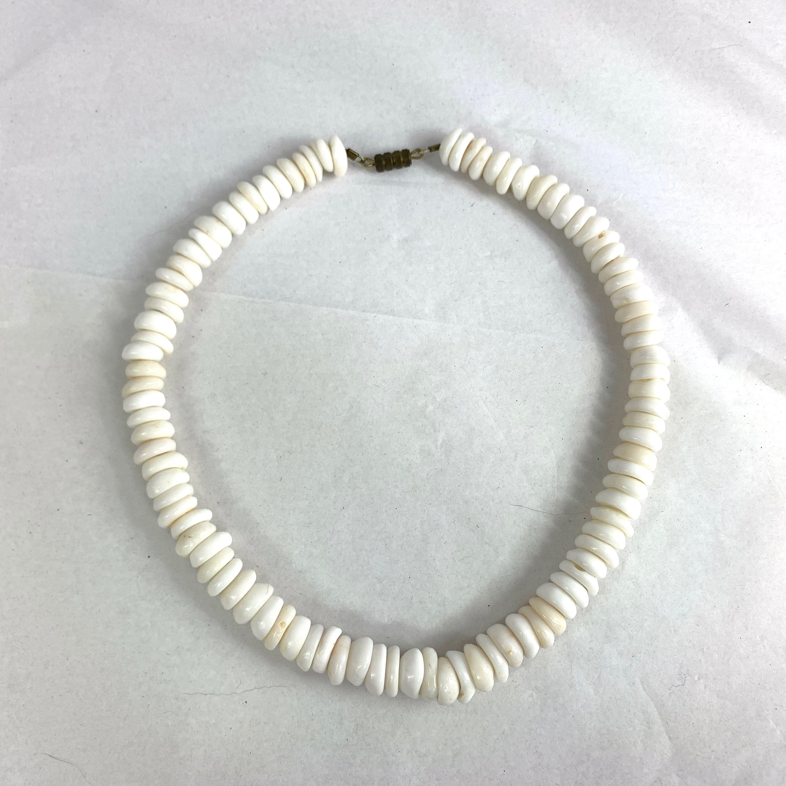 Huge Hawaiian Puka Shell Bead Necklace 87 Grams - Etsy