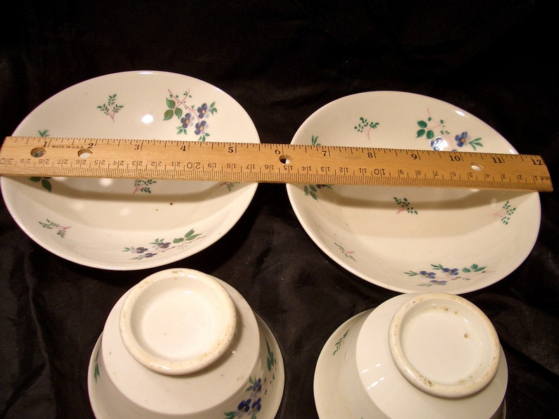 Soft Paste Handless Tea Sipper Cup And Cooling Bowl Pair, Rare Antique image 5