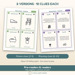 Purim Scavenger Hunt Printable for Kids, Purim Party Game, Hamantaschen Hunt Clues, Jewish Holiday Indoor Game Ages 3-10 PDF image 2