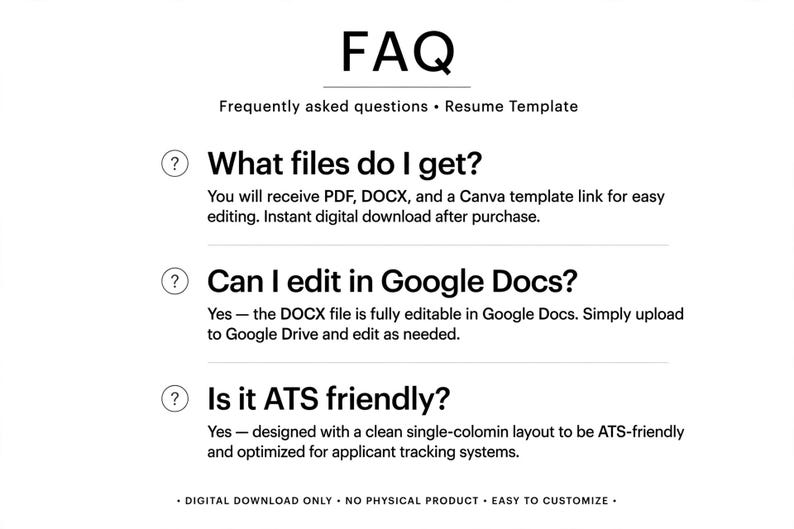 Senior Project Manager Resume Template ATS, Executive Project Manager ...