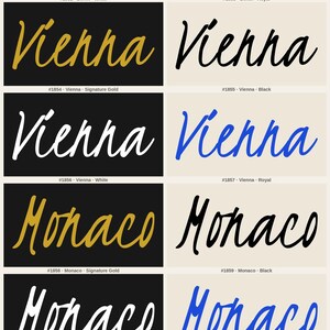 EURO CITIES — Kristi Script Collection · 44 City Name Logo Designs · 11 Cities × 4 Colorways · Bundle #KRISTI-44 image 3