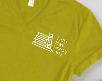 Little Free Library Lady SVG- en PNG-bestanden