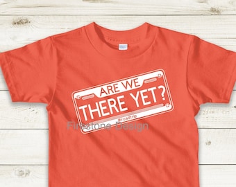 Zijn we er nog vakantie roadtrip #roadtrip kenteken shirt SVG en PNG-bestanden