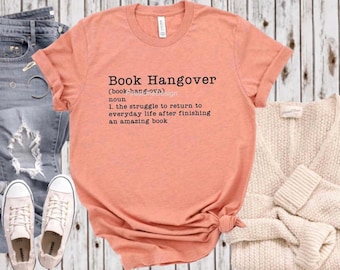 Book Hangover Shirt SVG and PNG Files