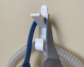 CPAP hose hook/holder