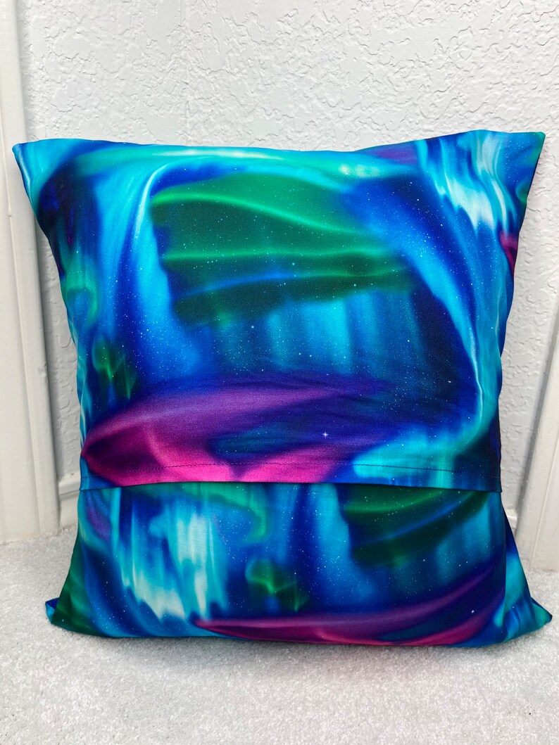 Northern Lights 15x15 Throw Pillowcase pillow not included Bild 2