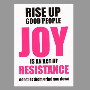 A4 Joy archival-quality digital print