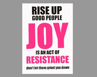 A4 Joy archival-quality digital print