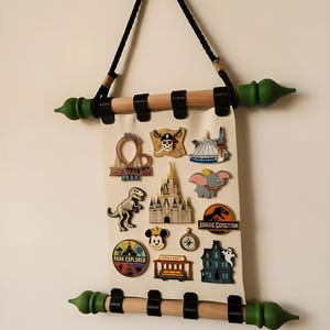 Pin Display Wall Banner - for Theme Park Pins & More