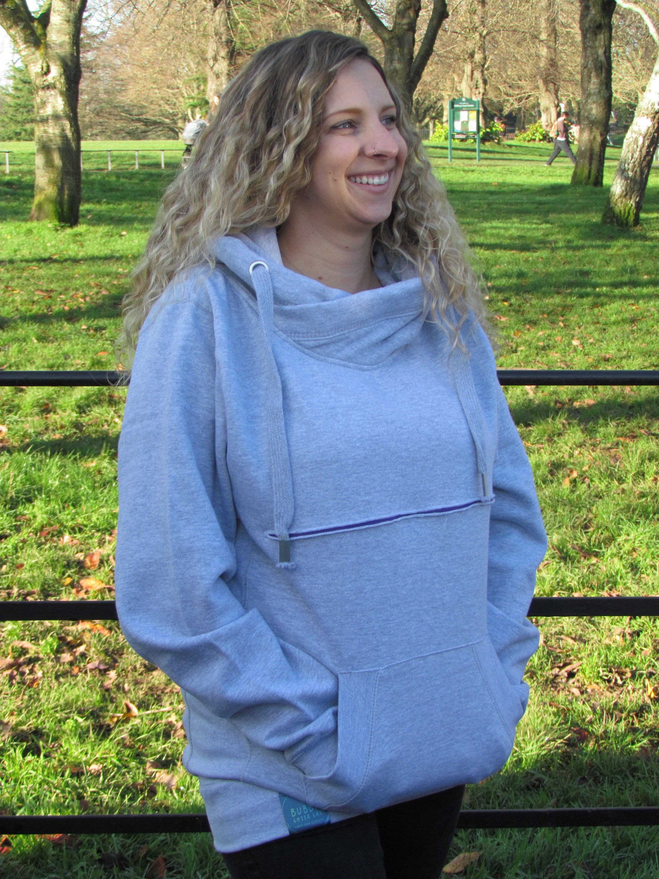 Breastfeeding/nursing Hoodie Maternity Fleece Lined Jumper. Etsy UK