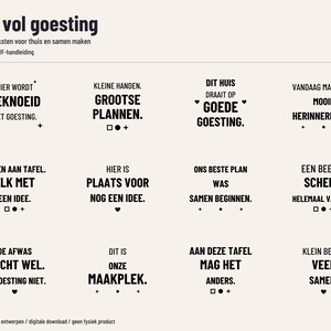 Dutch SVG bundle for home - Huis vol goesting - 12 designs with PNG and manual image 2