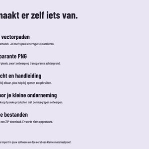 Dutch SVG bundle for home - Huis vol goesting - 12 designs with PNG and manual image 4