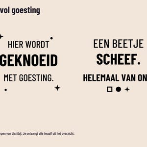 Dutch SVG bundle for home - Huis vol goesting - 12 designs with PNG and manual image 3