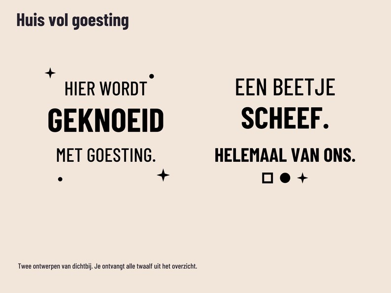 Dutch SVG bundle for home - Huis vol goesting - 12 designs with PNG and manual image 3