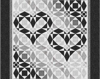 Our Hearts Will Go On quilt pattern. hard copy