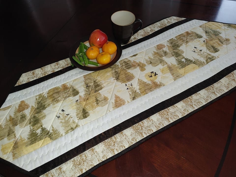 PDF Sew Fast Quilted Table Runner Pattern, the Fabric Addict - Etsy