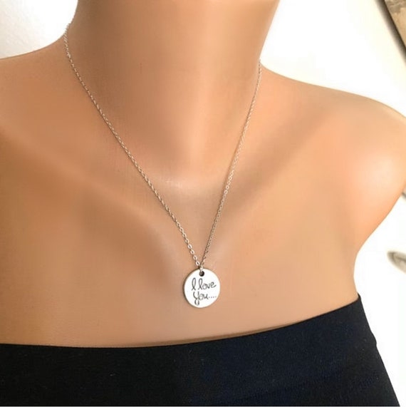 Buy TripleSix Valentines Day Couple Necklace Matching Bracelets for Couples  Gifts Heart Necklace Sun and Moon Necklace for Her Him Best Friends I Love  You Necklace 100 Languages (Chain) at Amazon.in