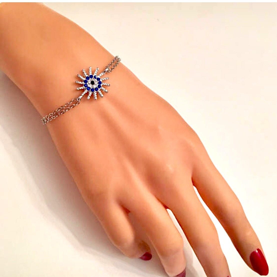 Silver Plated Sun Sign Charm Bracelet Silver Bracelets Sun