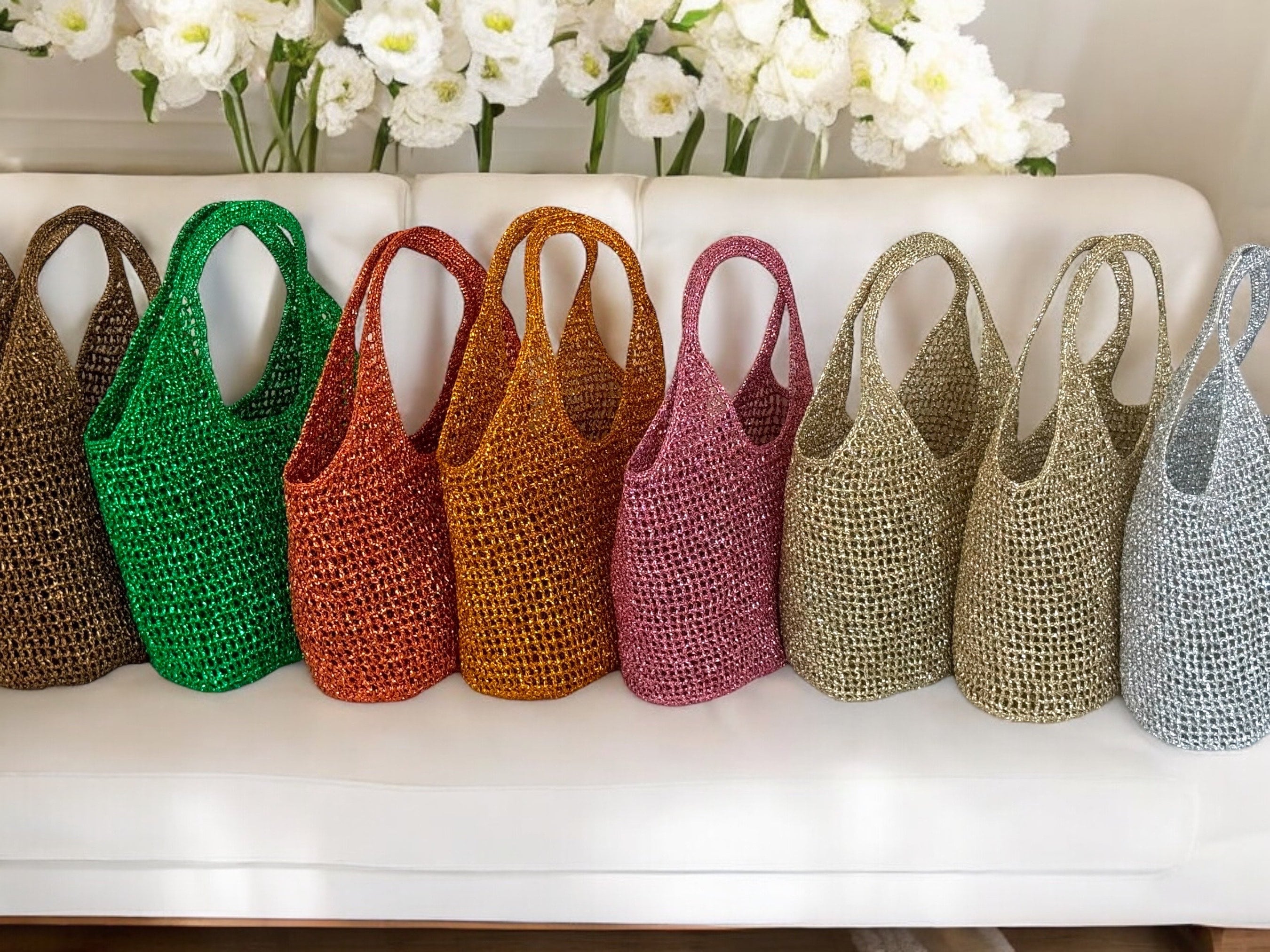 Large silver beach bag deals