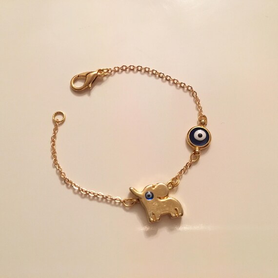 Buy Gold Plated 14k Heart Love Thin Chain Infants Newborn Baby Girl Bracelet  4.5