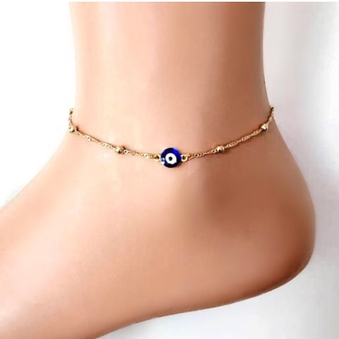 Evil Eye Bracelet Evil Eye Bracelet Bracelet Cheville Blue Evil Eye Bijoux corporels Bracelet Pied Bracelets Toddler Bracelets de cheville Meilleurs cadeaux Bebe Etsy France