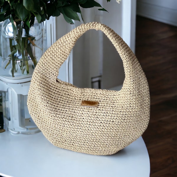 Sac à bandoulière style baguette avec doublure, mini sac d'été, cadeaux pour adolescents, sac de style années 90, sac en kit élégant