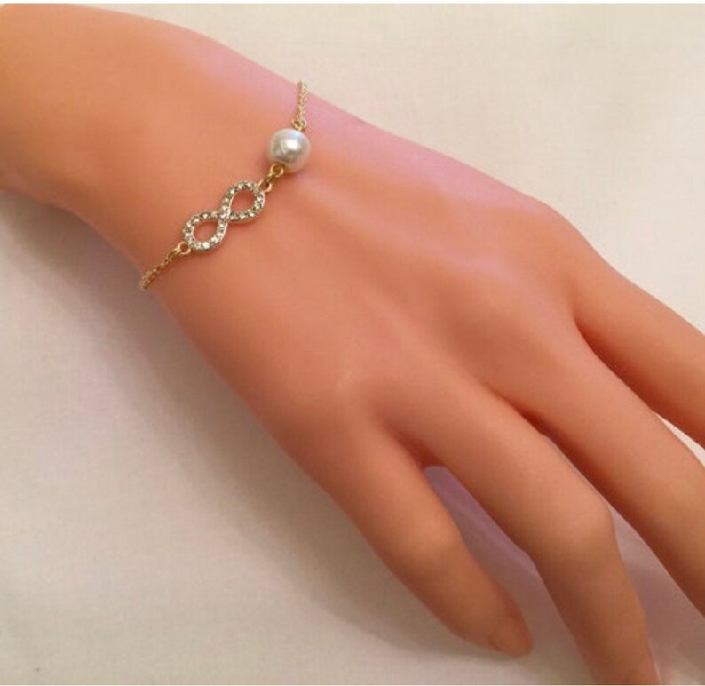 Infinity Anklet Ankle Bracelet Gold Plated Bracelet Etsy