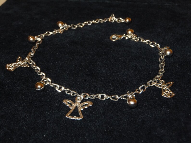 Foot Jewelry Silver Anklet Sale Handmade Jewelry Angel Charm Anklet Birthday gifts Body jewelry Christmas Gift Charm Anklet