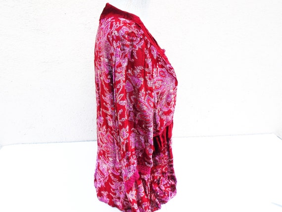 Red Top, Ladies Clothes, vintage Ladies Clothes, … - image 7