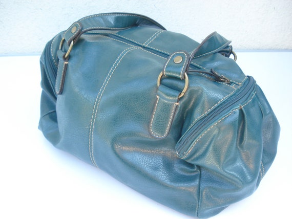 hunter green purse