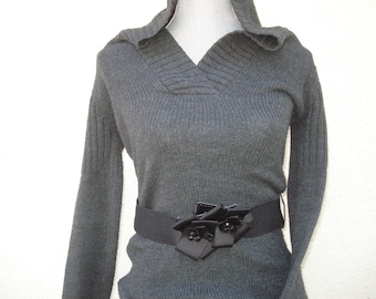 Ladies Hooded Sweater Pullover Sweater Small Wet Seal Hooded Sweater  Ladies Fashions  Vintage Sweater