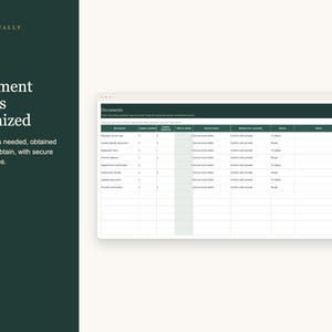 Lista de verificación para el cambio de nombre después del matrimonio (hoja de cálculo, registro de cuentas y documentos, plantilla para bodas en Excel y Google Sheets) imagen 5