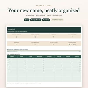 Name Change Checklist After Marriage Spreadsheet, Account and Document Tracker, Wedding Excel and Google Sheets Template