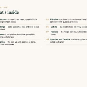 What's inside