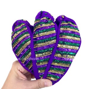 Mardi Gras Sequin Headband // Mardi Gras // New Orleans