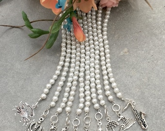 New Orleans Wedding Cake Pull Bracelets // Set of 10 // Cake Pull