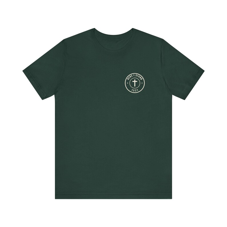Here I Stand 1521 Reformation T-Shirt image 6