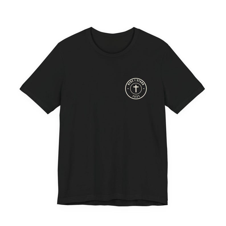 Here I Stand 1521 Reformation T-Shirt image 2