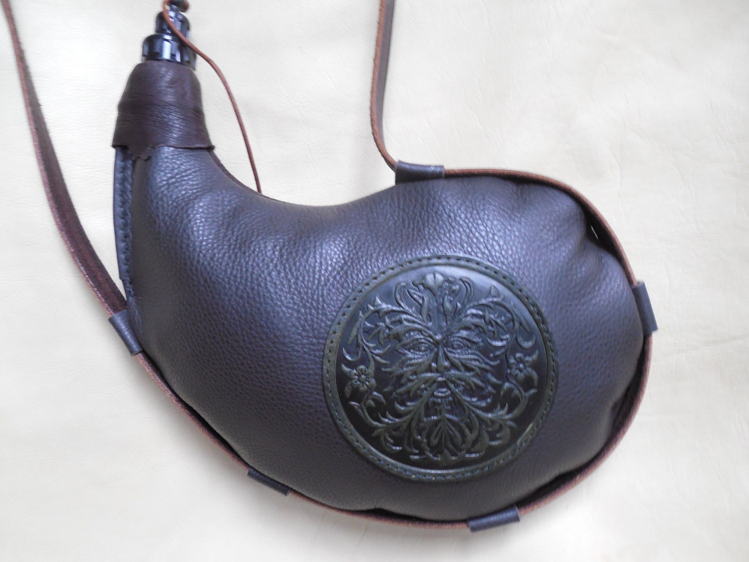 Bota piel de piel de bolsa de aguaBota hecha a