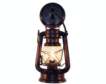 Wall Mounted Lantern wall Sconce  Small Rustic By Muskoka Lifestyle Products