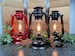 Rustic Table Lamp Lantern 12' medium size lantern body with E12 Edison style Bulb Included 