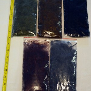 Fly Tying Feather Material Starter Kit with bulk assorted feathers for fly fishing by Muskoka Lifestyle Products, USA