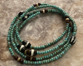 Turquoise Wrap Bracelet